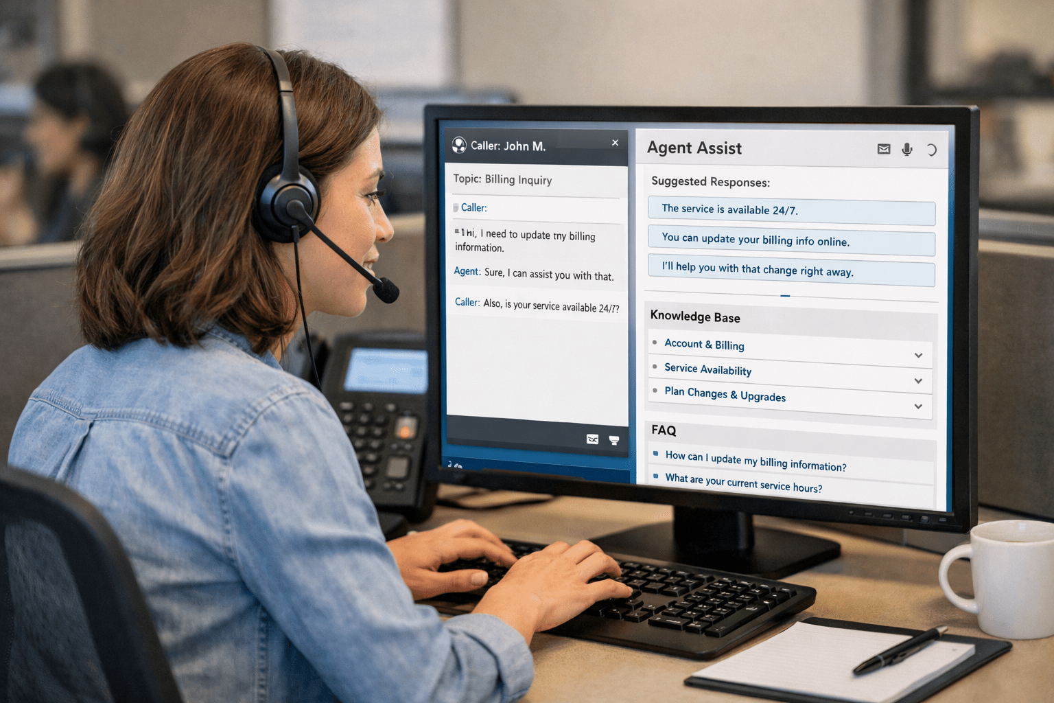 Humley Agent Assist